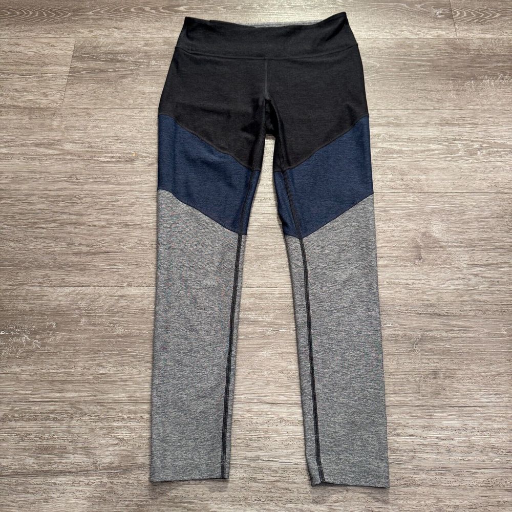 Outdoor Voices Leggings Womens Medium‎ Colorblock Yoga Stretch 26x26 Performance